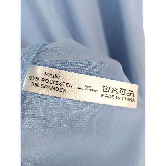 Tuckernuck Blue Sport Shirt Dress XS Golf Tennis Preppy Mini NWT Collared - Picture 6 of 6